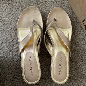 Rampage gold wedges